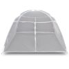 Mongolia Net Mosquito Net 2 Doors 6' 7" x 4' 11" x 4' 9" White