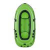 VEVOR Inflatable Boat, 4-Person Inflatable Fishing Boat, Strong PVC Portable Boat Raft Kayak, 45.6" Aluminum Oars, High-Output Pump